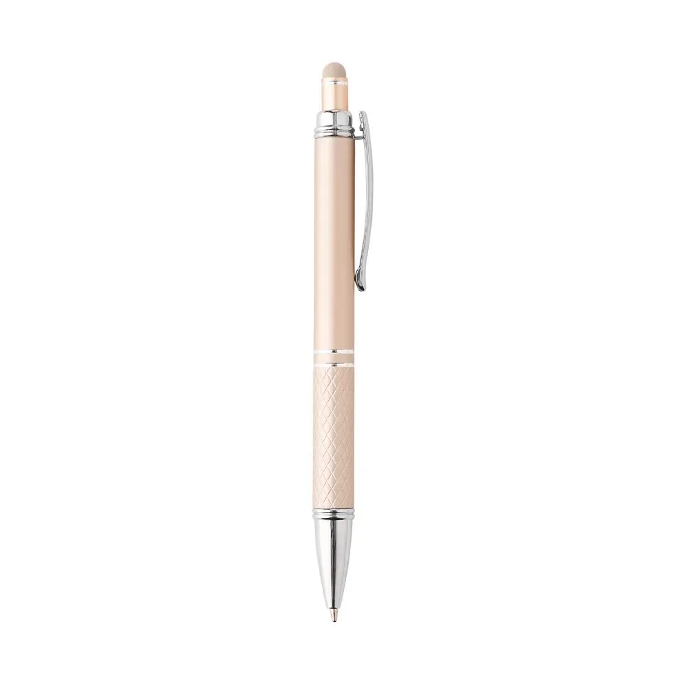 Caneta metal touch personalizada bronze