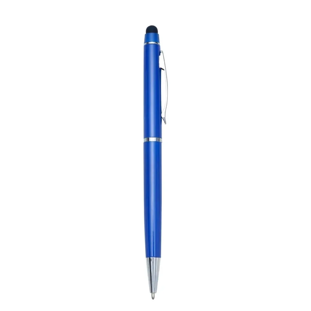 Caneta metal touch personalizada preta