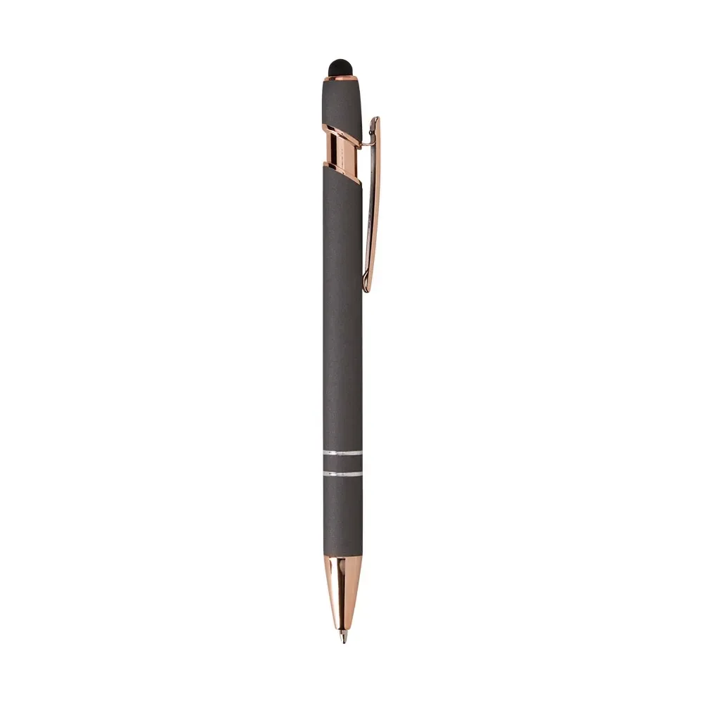 Caneta Metal Touch 17 Cores personalizada chumbo
