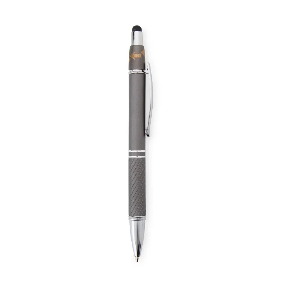 Caneta Metal Touch Antiestresse personalizada chumbo