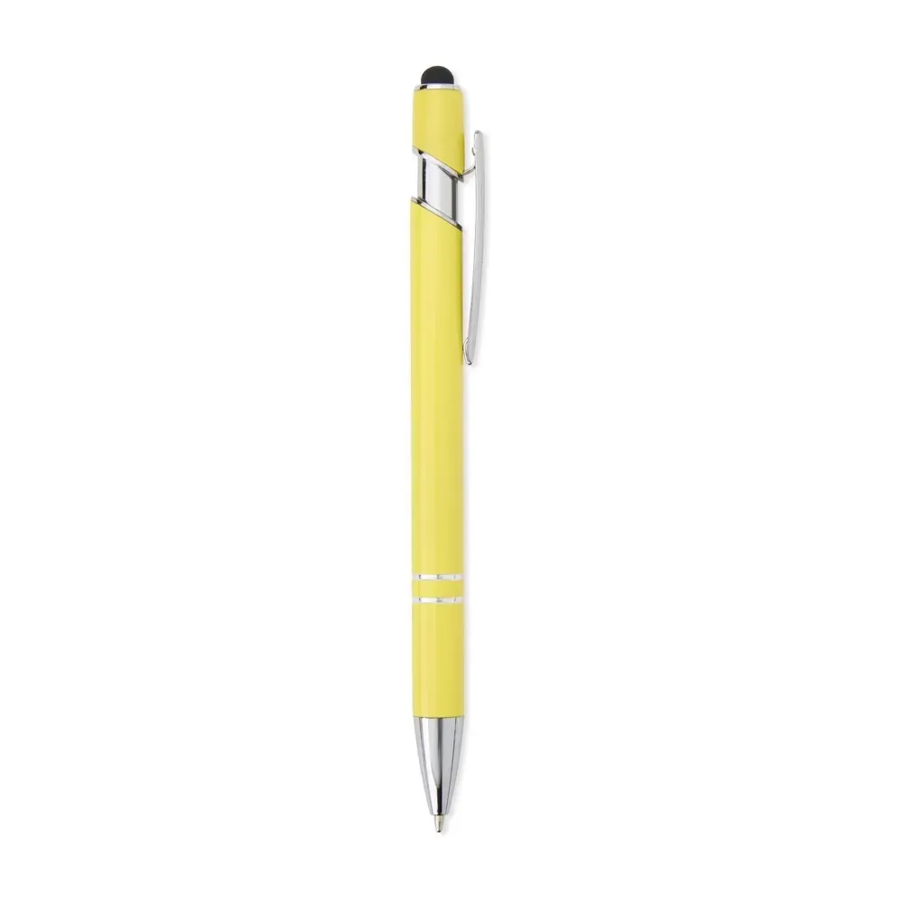Caneta Metal Touch Grande Variedade de Cores personalizada amarelo