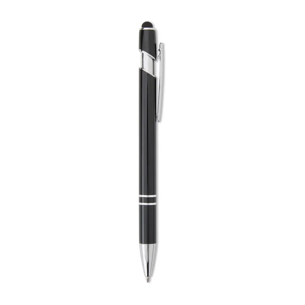 Caneta Metal Touch Grande Variedade de Cores personalizada preto