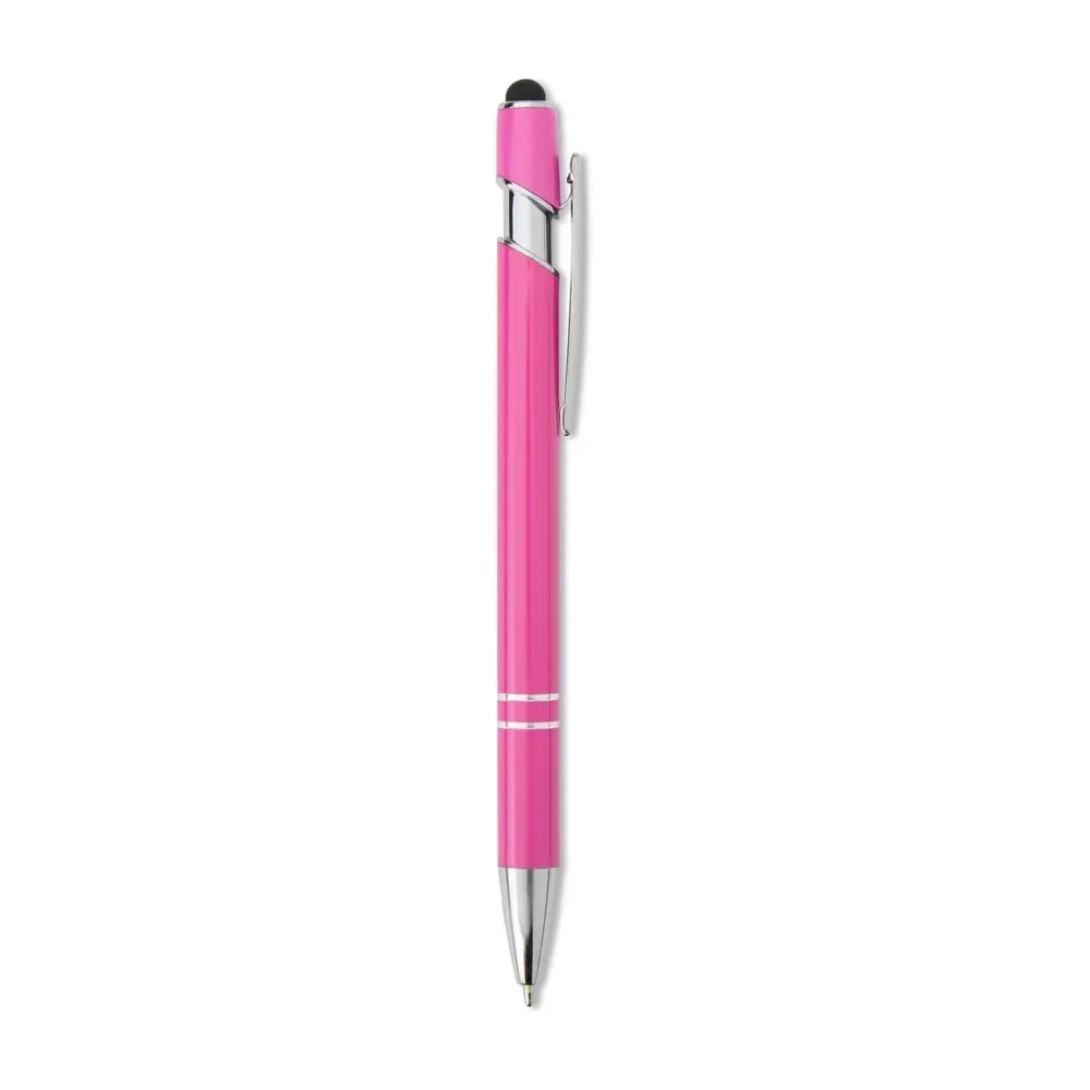 Caneta Metal Touch Grande Variedade de Cores personalizada rosa claro