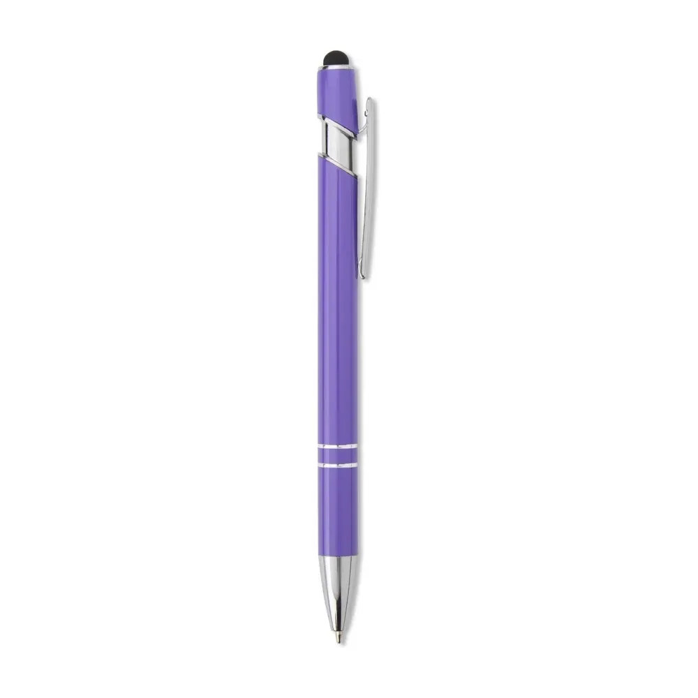 Caneta Metal Touch Grande Variedade de Cores personalizada roxo