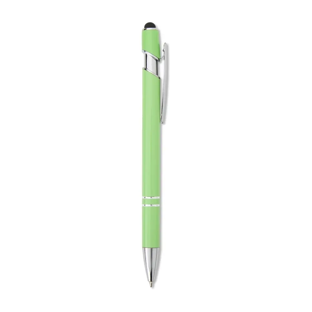 Caneta Metal Touch Grande Variedade de Cores personalizada verde claro