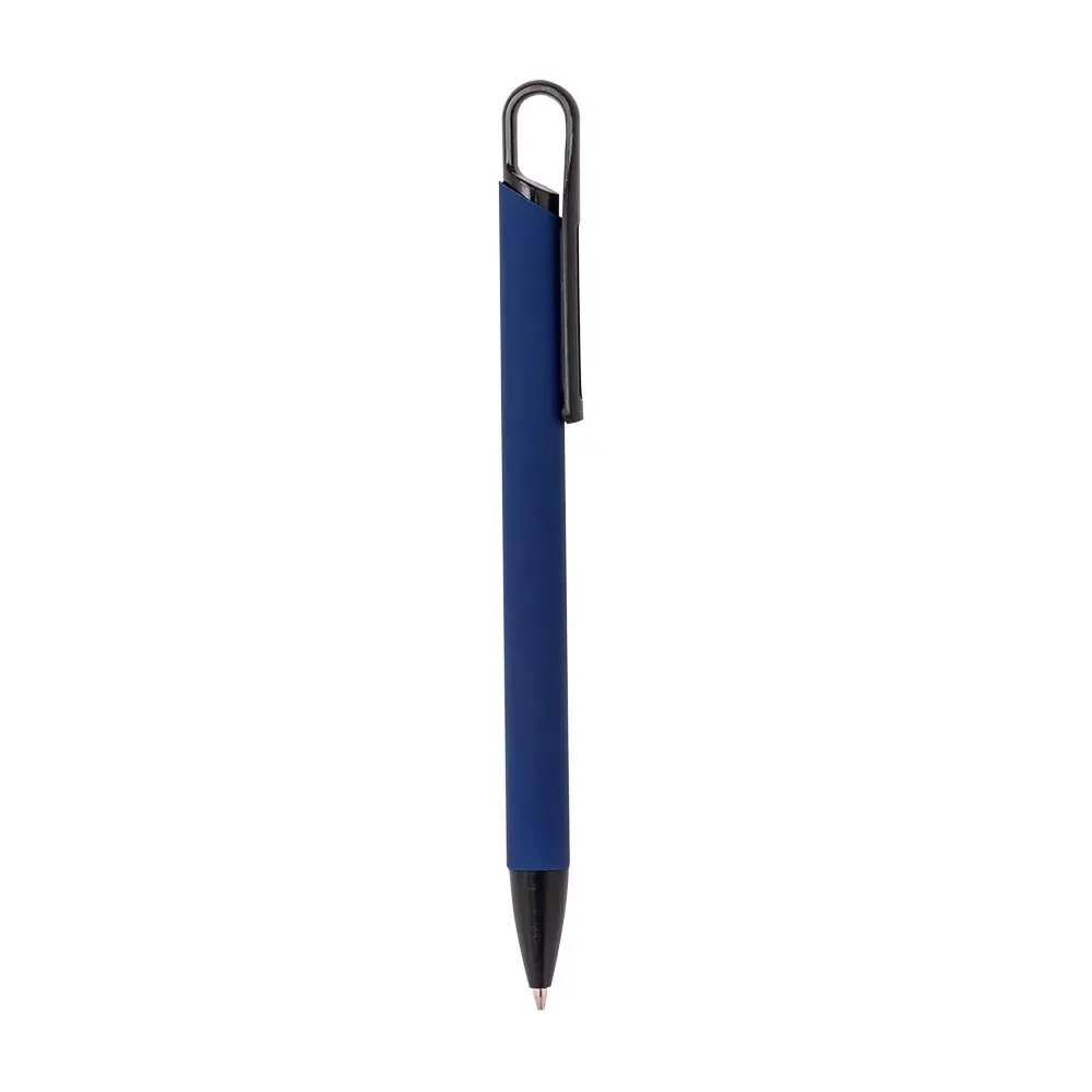 Caneta metal personalizada ultraleve azul