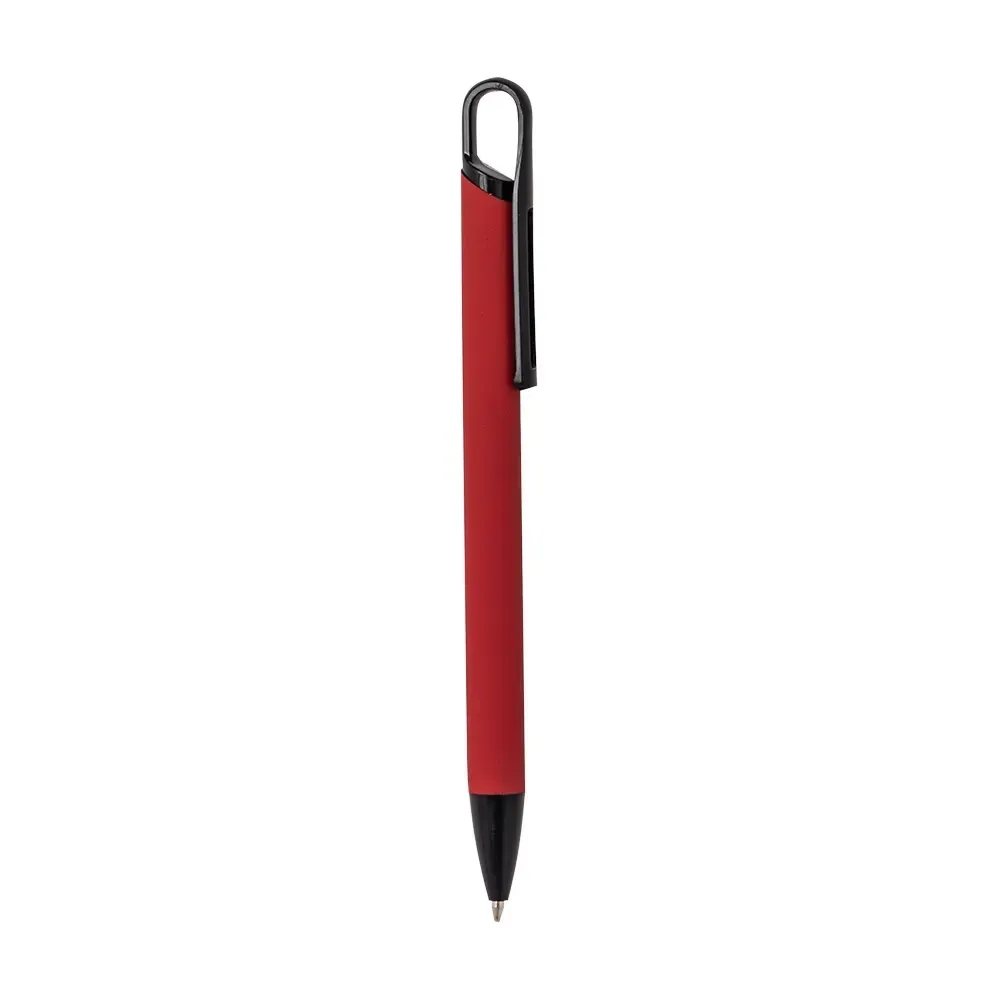 Caneta metal personalizada ultraleve vermelha