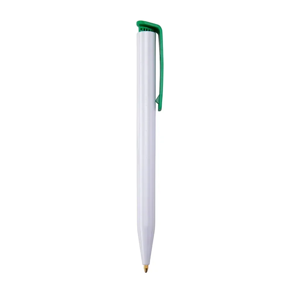 Caneta Plástica personalizada verde