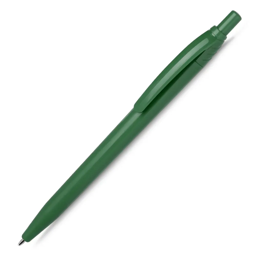 Caneta plástica personalizada verde