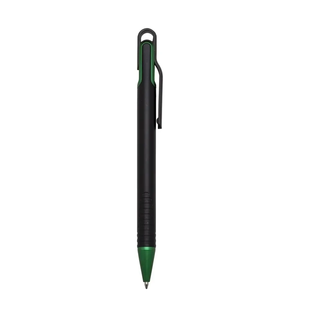 Caneta plástica personalizada verde