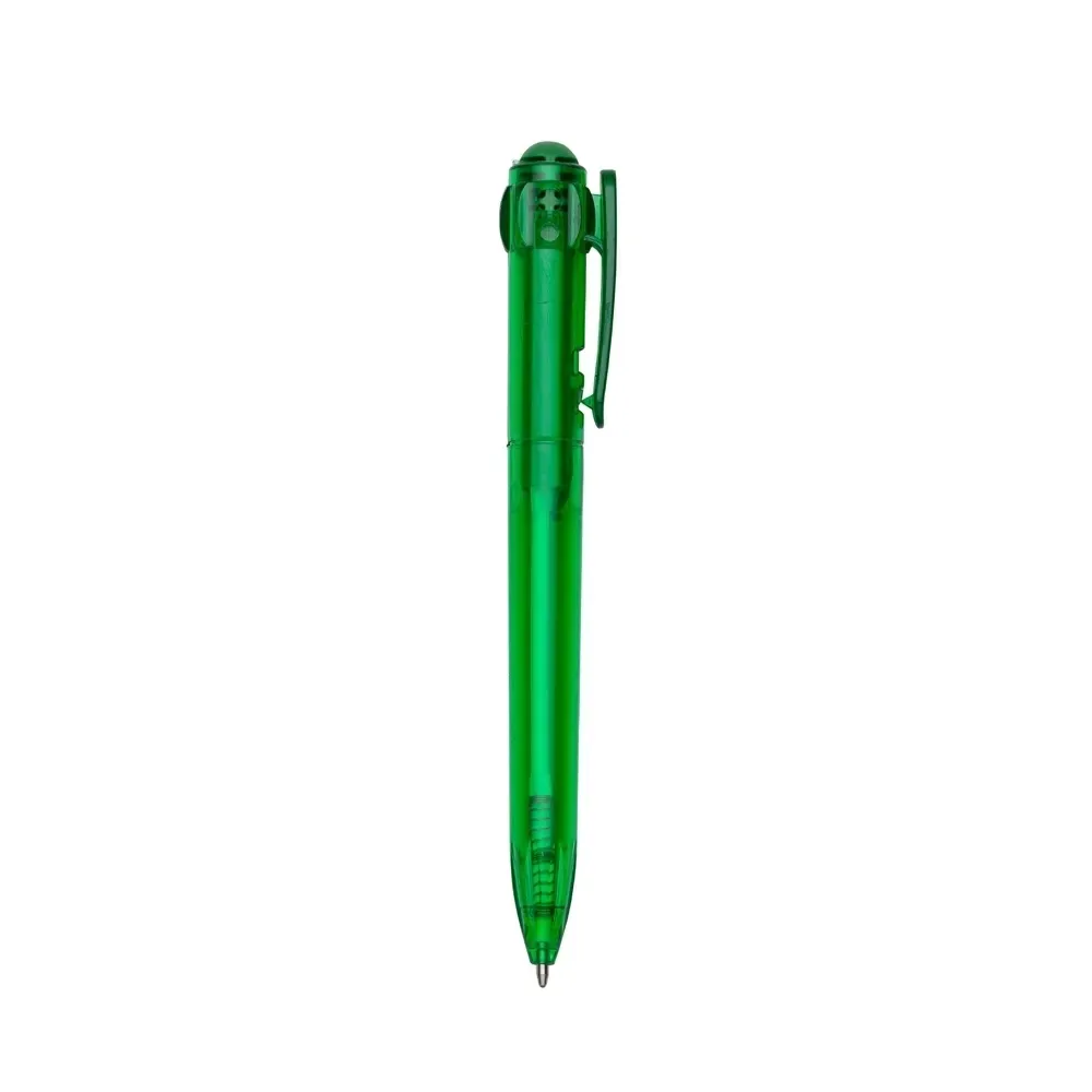 Caneta plástica personalizada verde