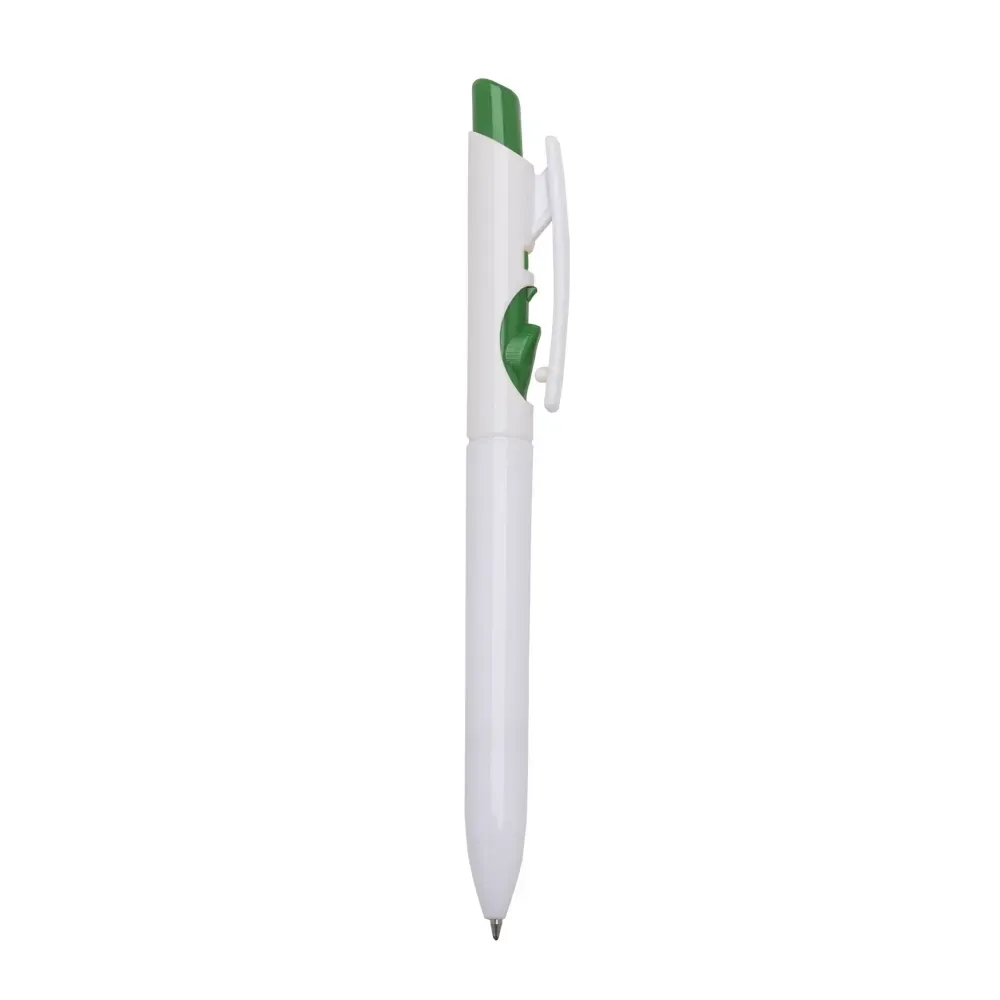 Caneta plástica personalizada verde