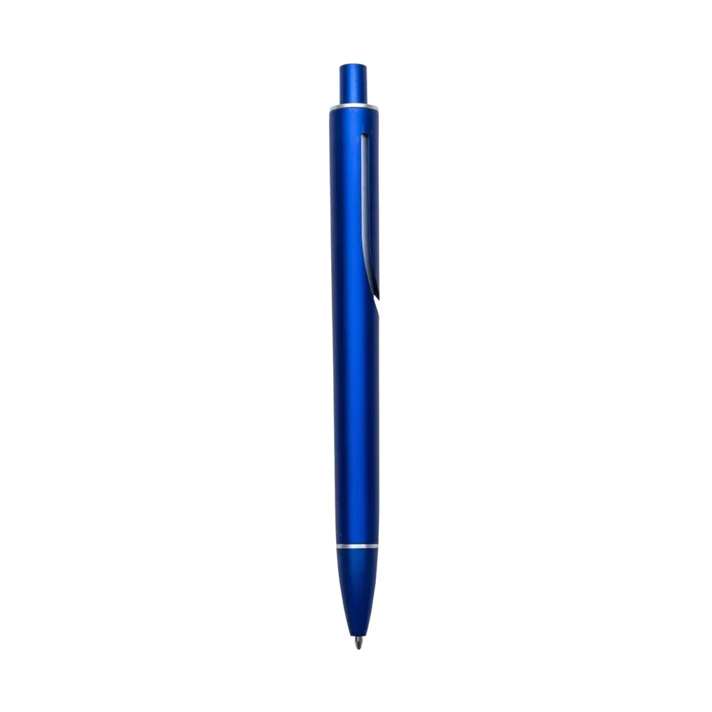 Caneta Plástica personalizada azul