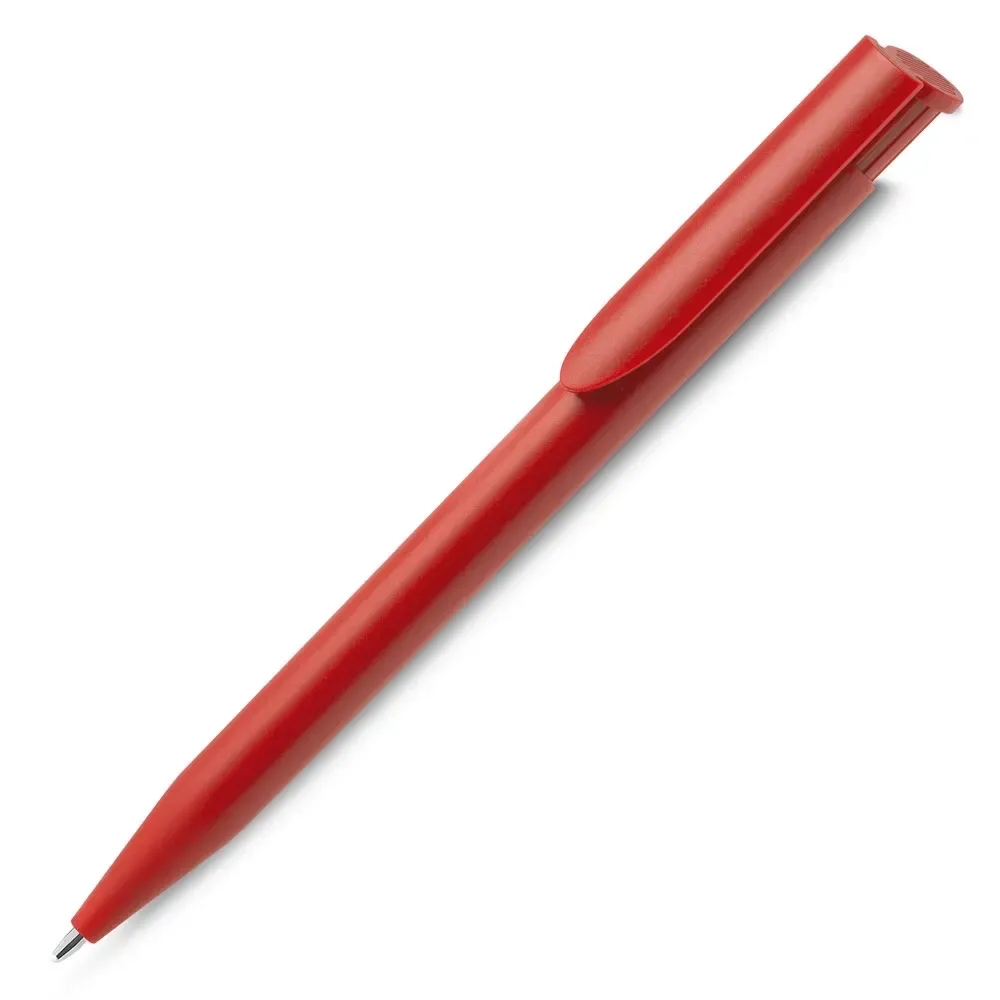 Caneta plástica personalizada vermelha