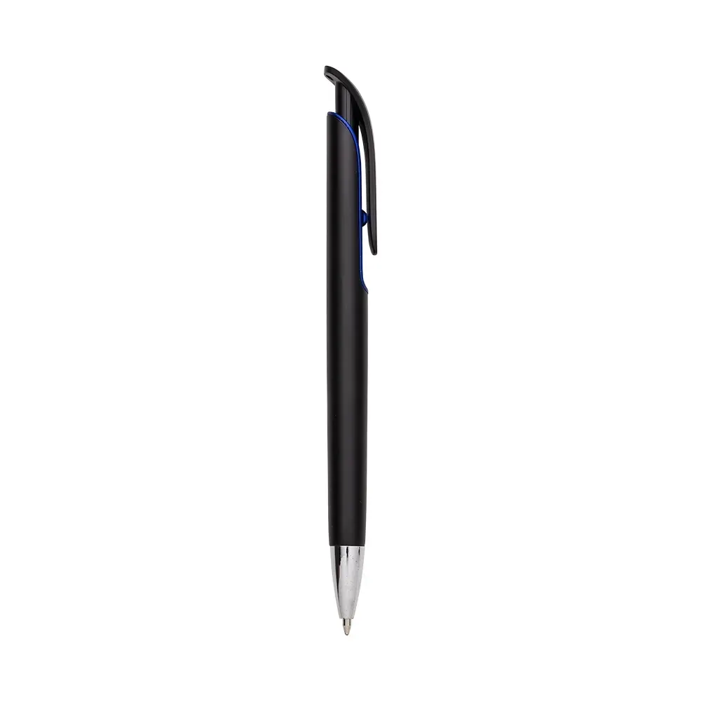 Caneta Plástica personalizada azul