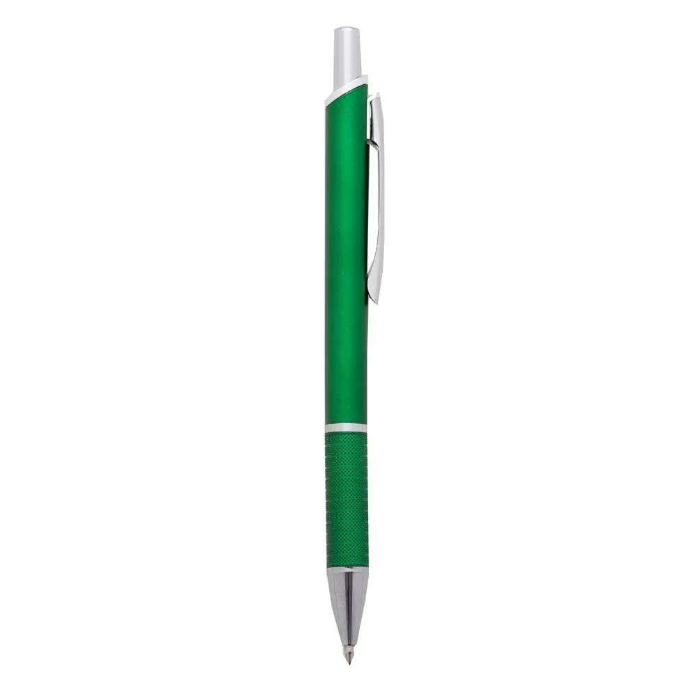 Caneta plástica personalizada verde