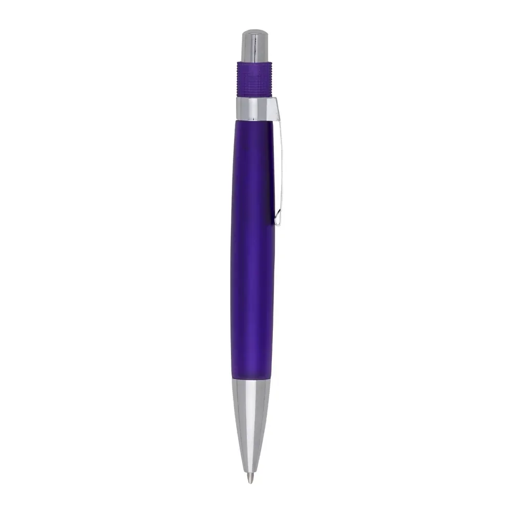 Caneta personalizada plástica cor roxo, 13 g