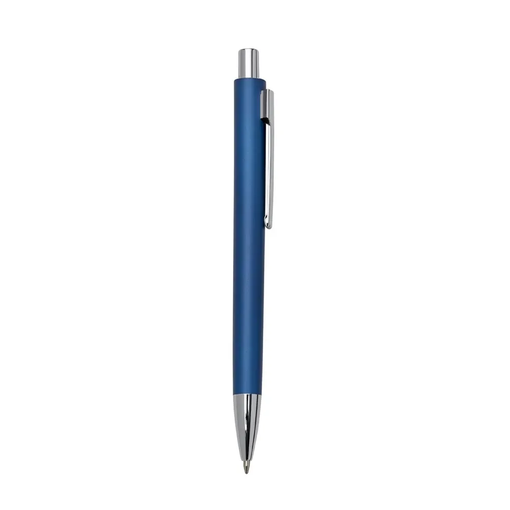 Caneta Semimetal personalizada azul
