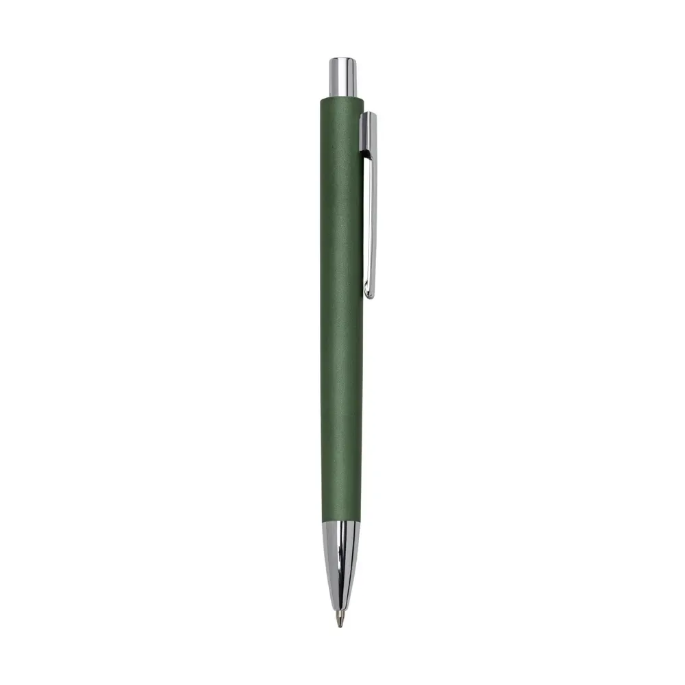 Caneta Semimetal personalizada verde