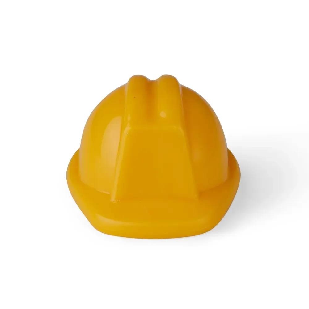 Chaveiro capacete EPI personalizado, tamanho pequeno, cor amarelo