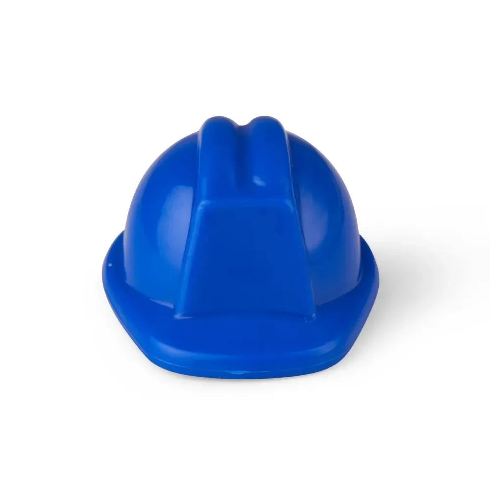 Chaveiro capacete EPI personalizado, tamanho pequeno, cor azul
