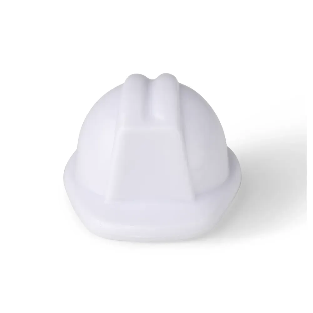Chaveiro capacete EPI personalizado, tamanho pequeno, cor branco
