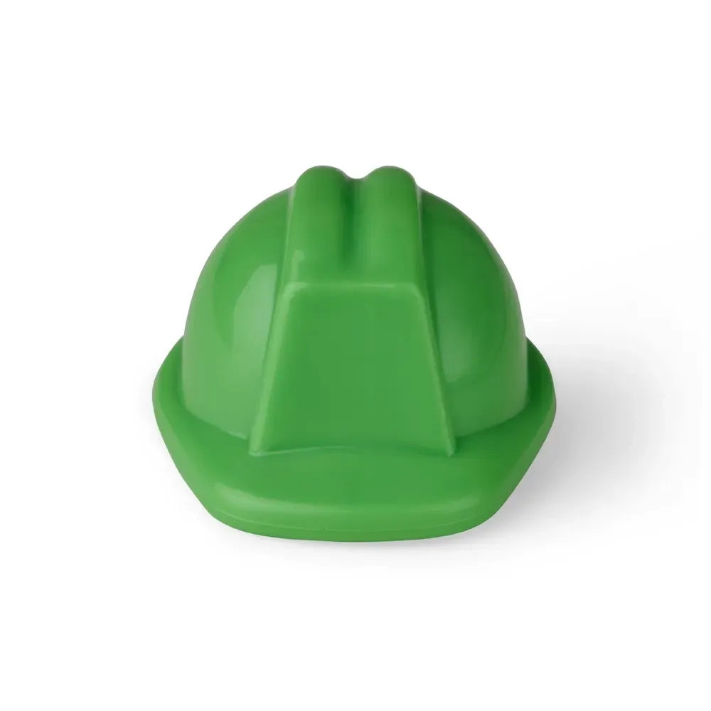 Chaveiro capacete EPI personalizado, tamanho pequeno, cor verde