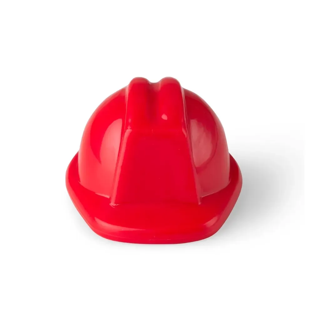 Chaveiro capacete EPI personalizado, tamanho pequeno, cor vermelho