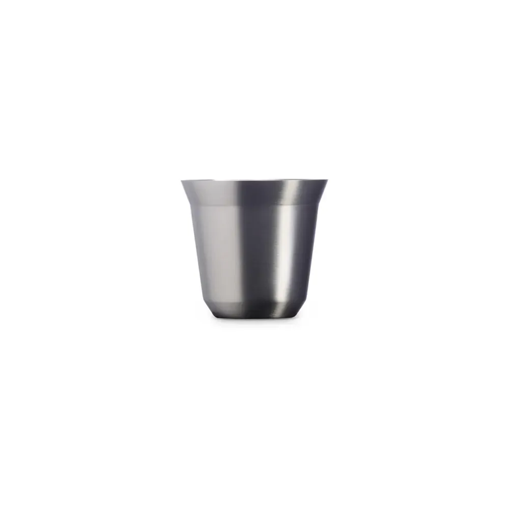 Copo inox personalizado 100ml, cor inox