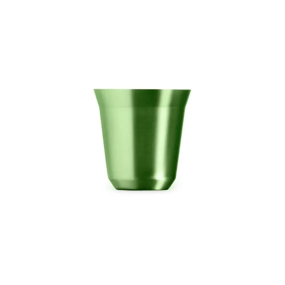 Copo inox personalizado 150ml, verde