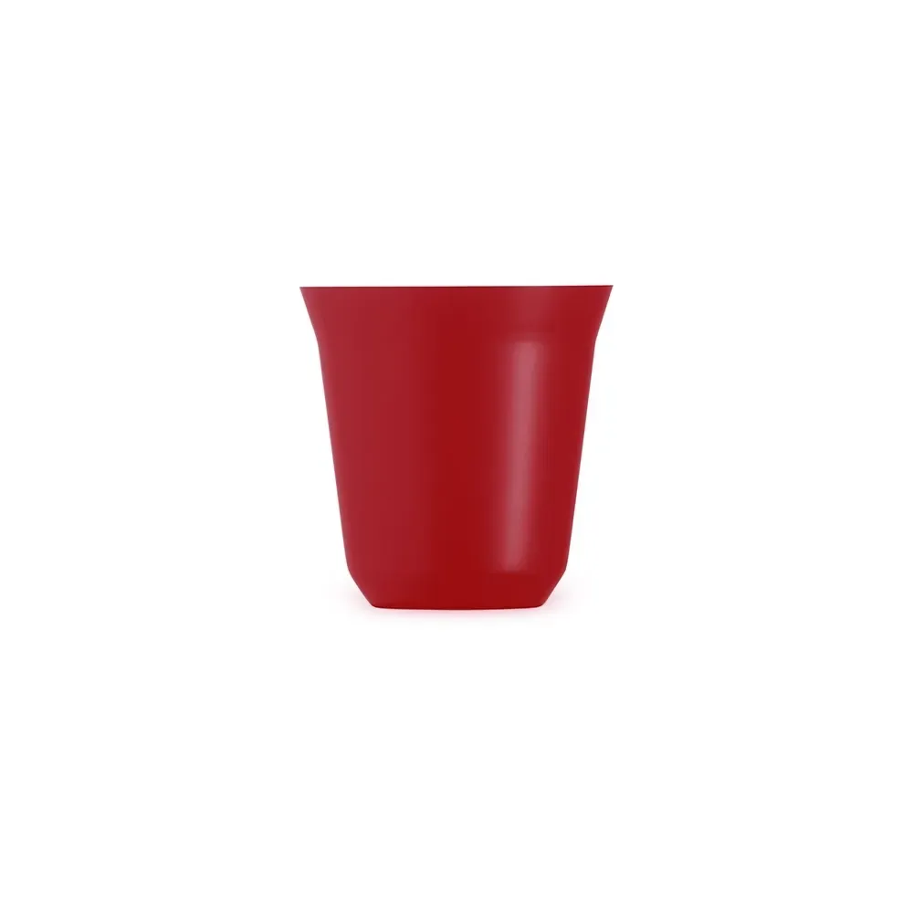 Copo inox personalizado 150ml, vermelho