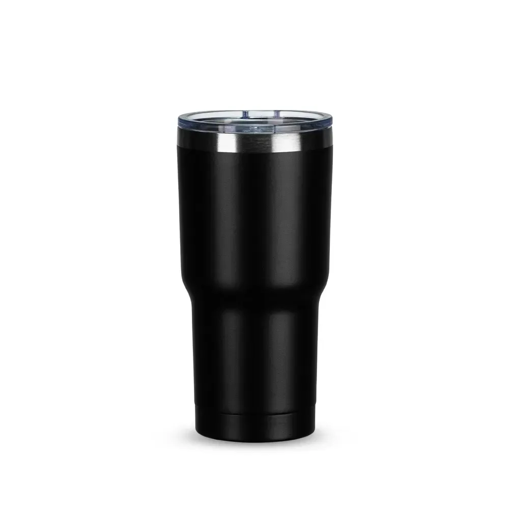 Copo inox parede dupla 550ml preto