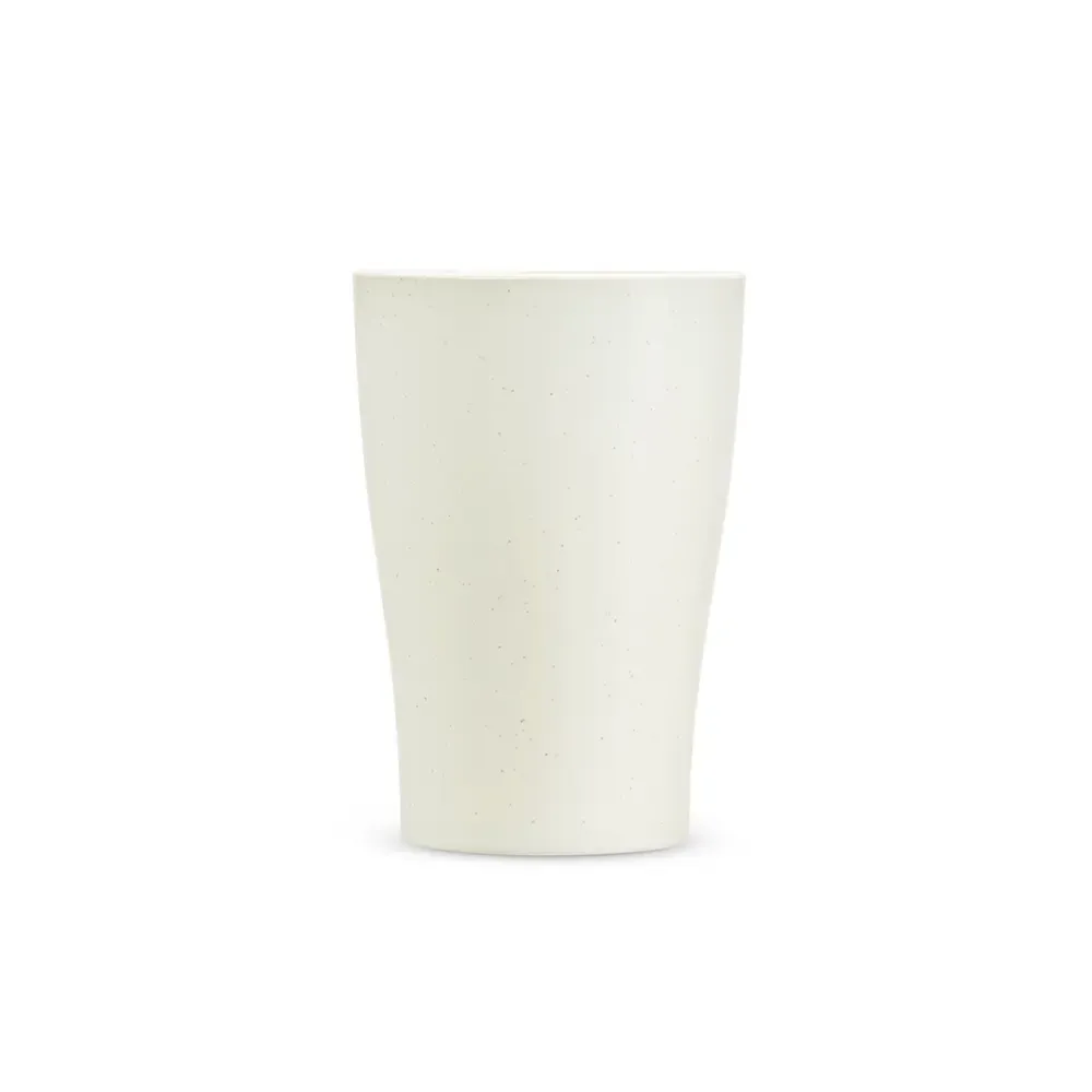 Copo palha de trigo personalizado 310ml, cor bege