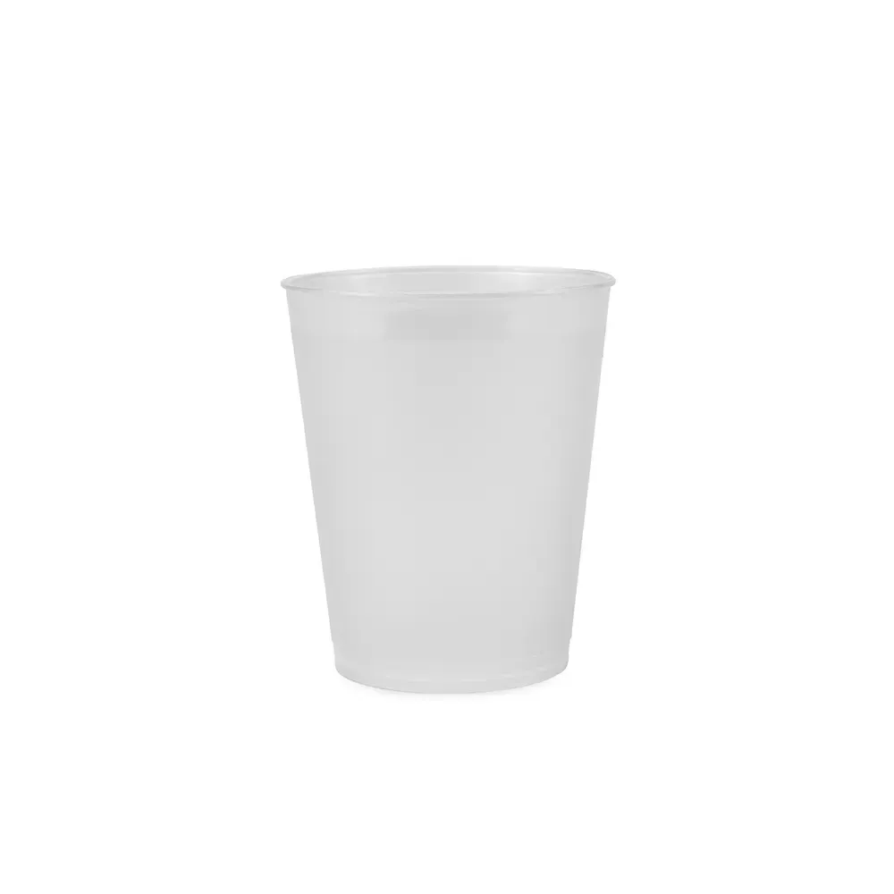 Copo plástico PP personalizado 450ml, transparente