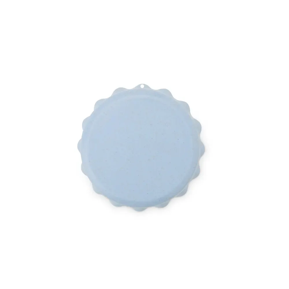 Copo retrátil personalizado 125ml, cor azul