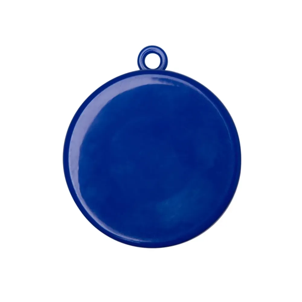 Copo retrátil personalizado 200ml porta-comprimido, azul