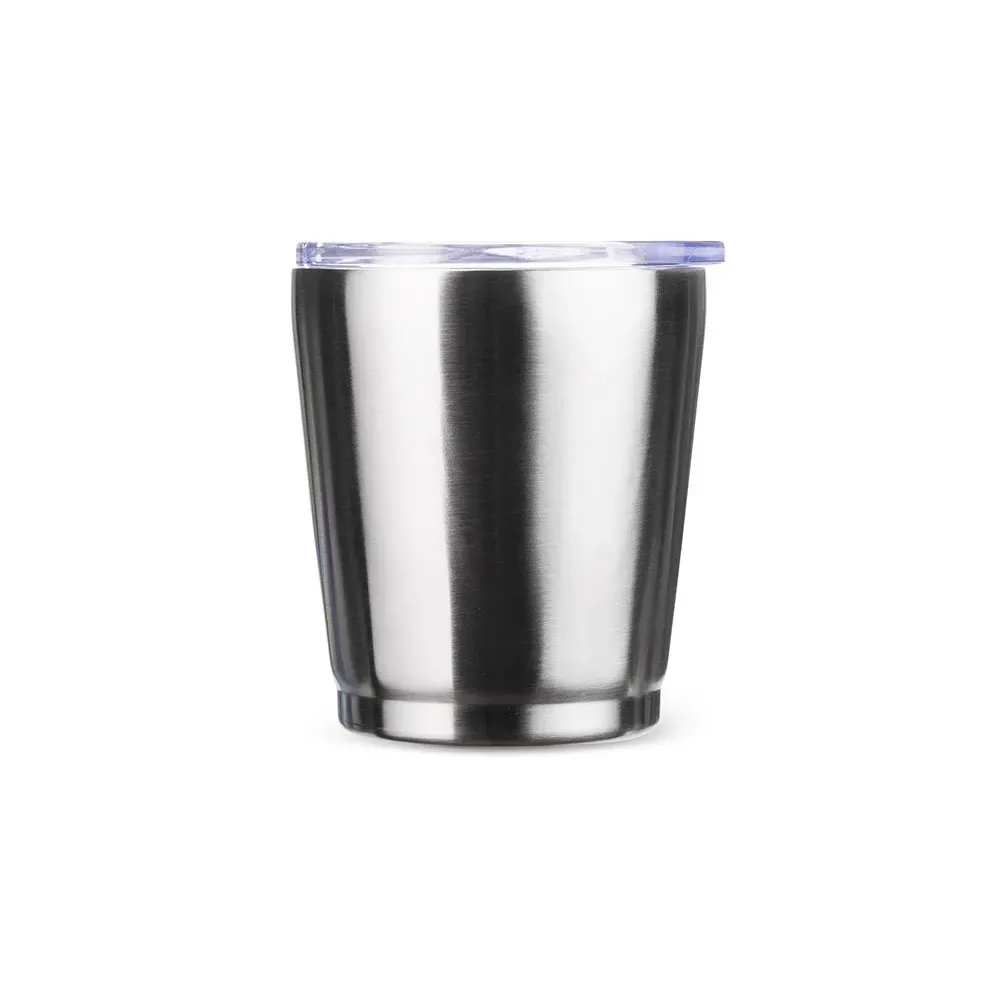 Copo térmico inox 200ml cor inox personalizado