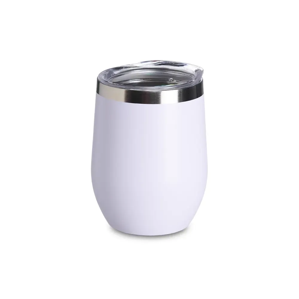 Copo Térmico Inox 320ml branco