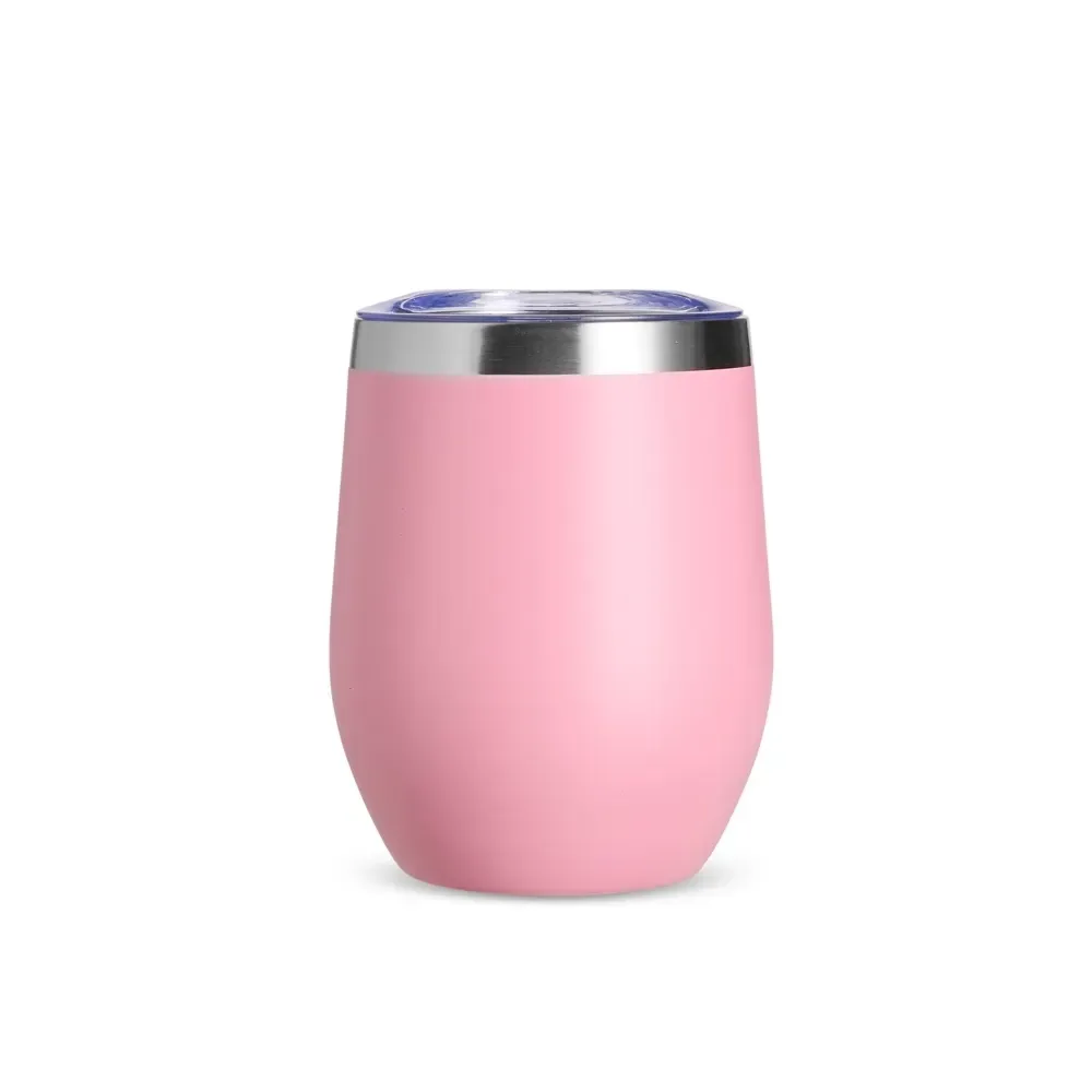 Copo Térmico Inox 320ml rosa