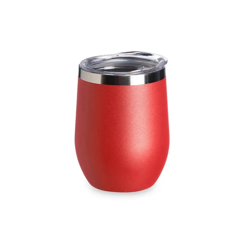 Copo Térmico Inox 320ml vermelho