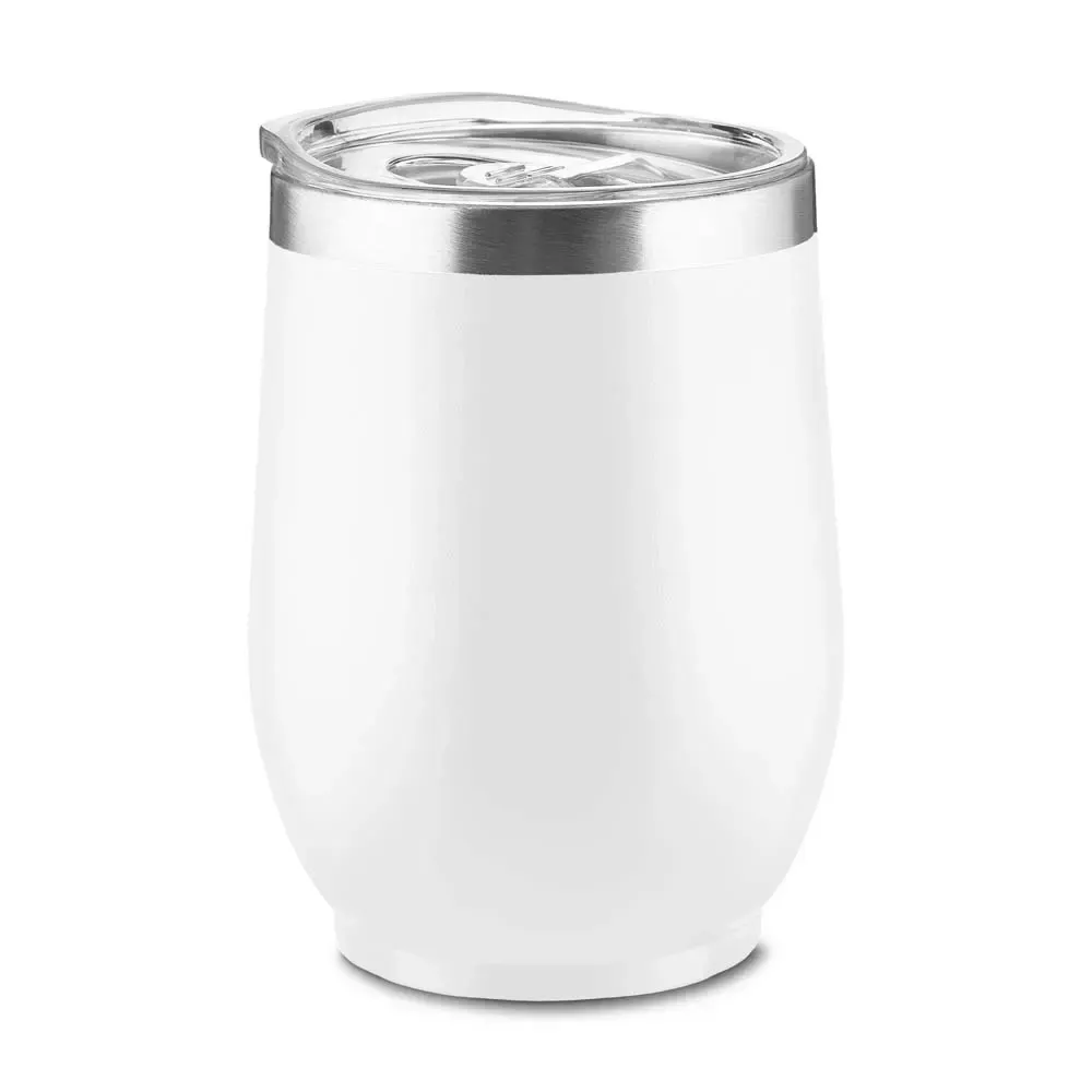 Copo Térmico Inox 350ml branco