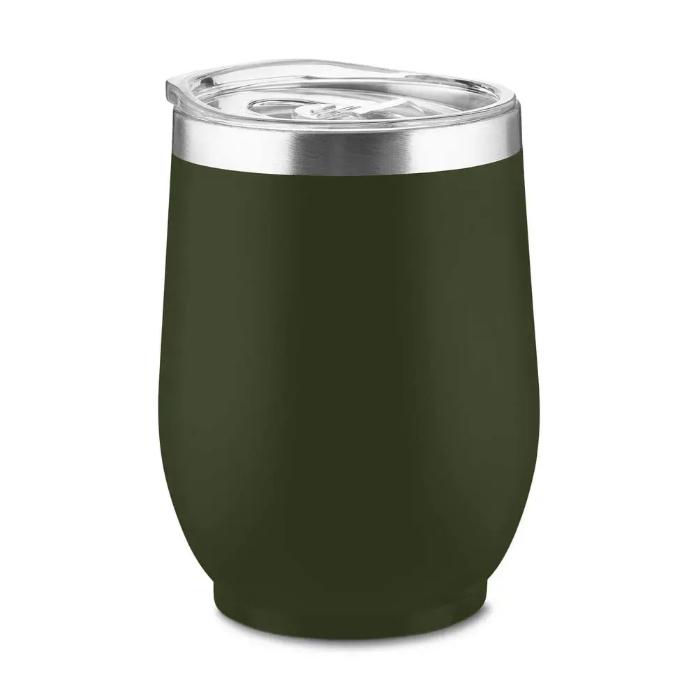 Copo Térmico Inox 350ml verde