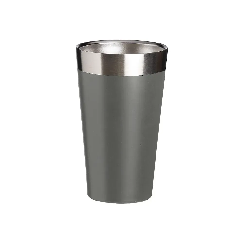Copo térmico inox 473ml cinza personalizado