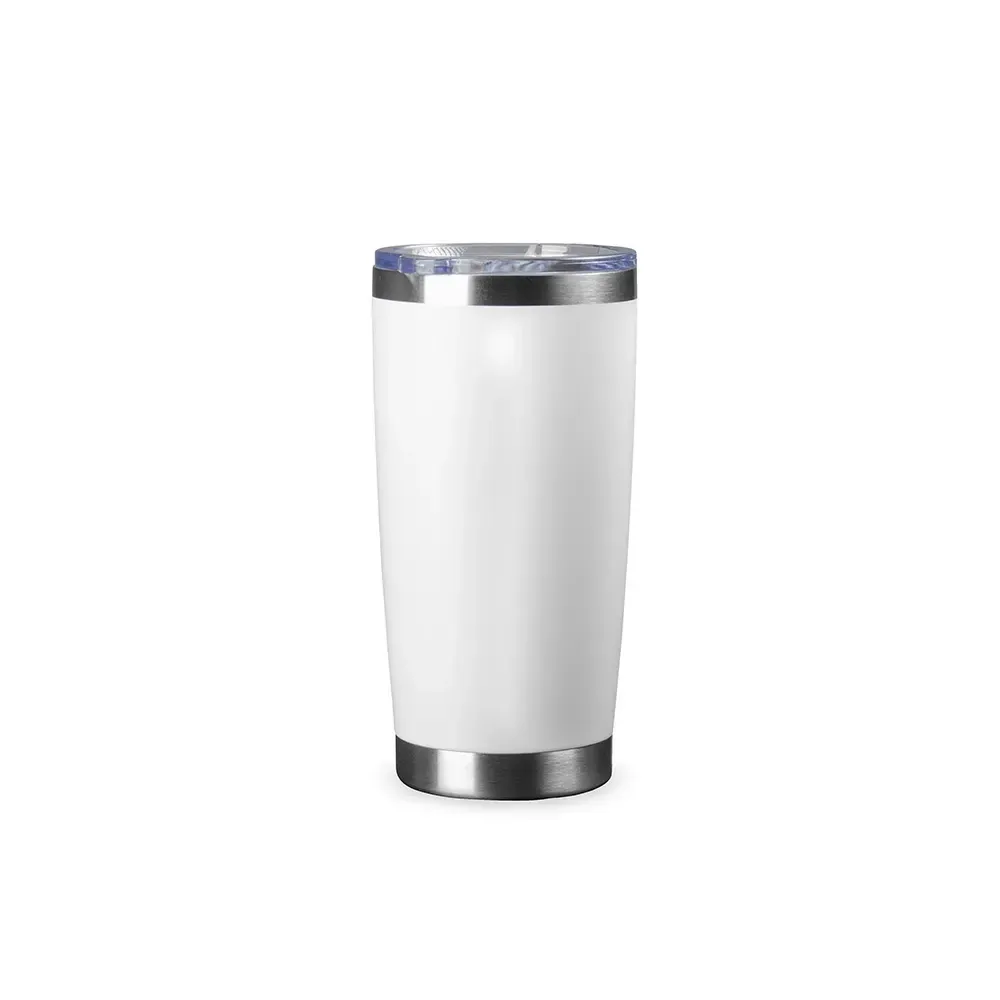 Copo Térmico Inox 520ml branco