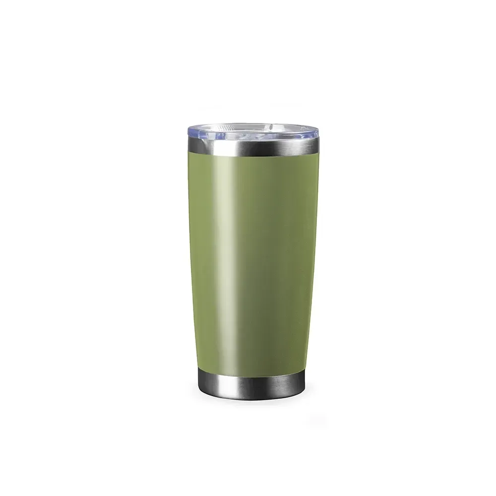 Copo Térmico Inox 520ml verde