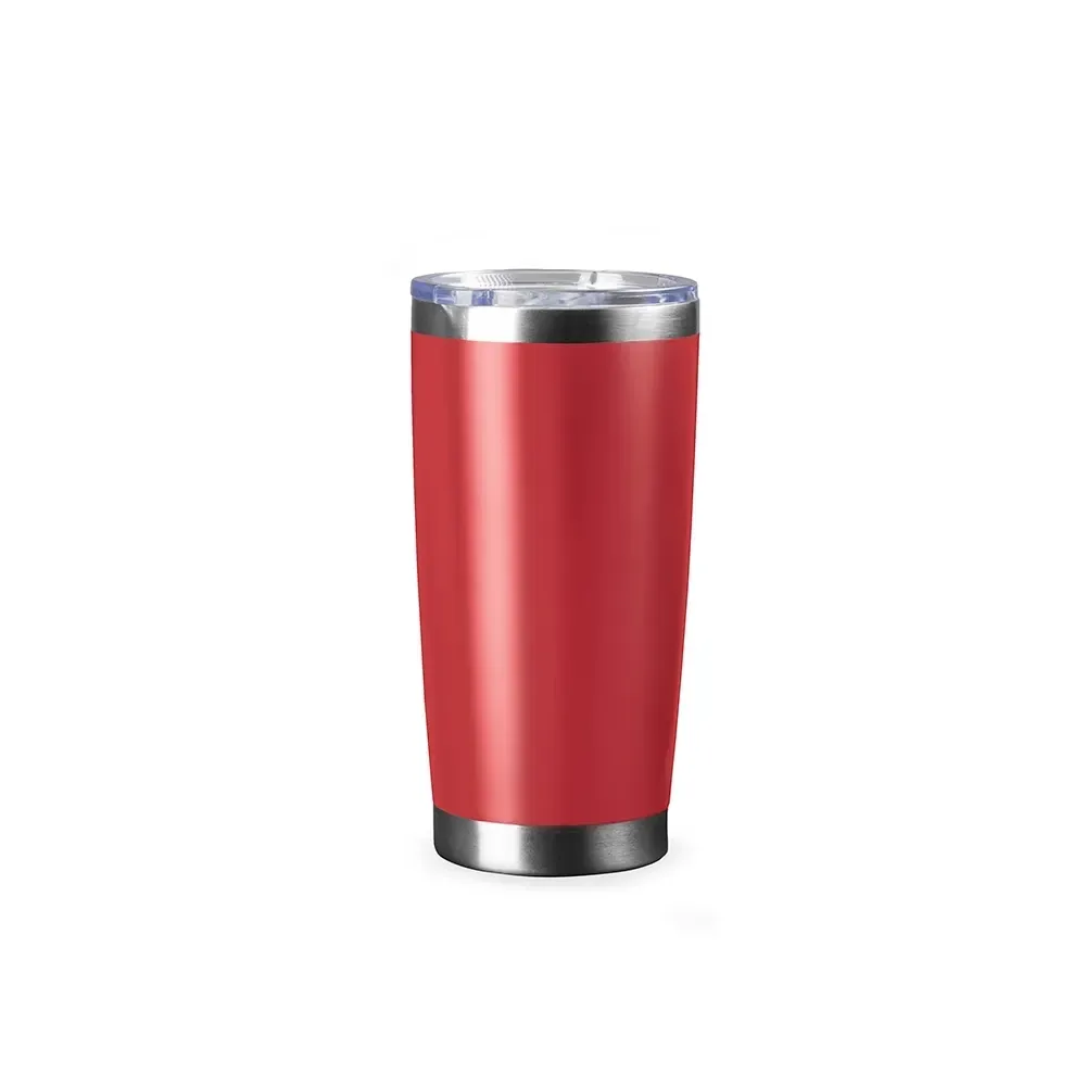 Copo Térmico Inox 520ml vermelho