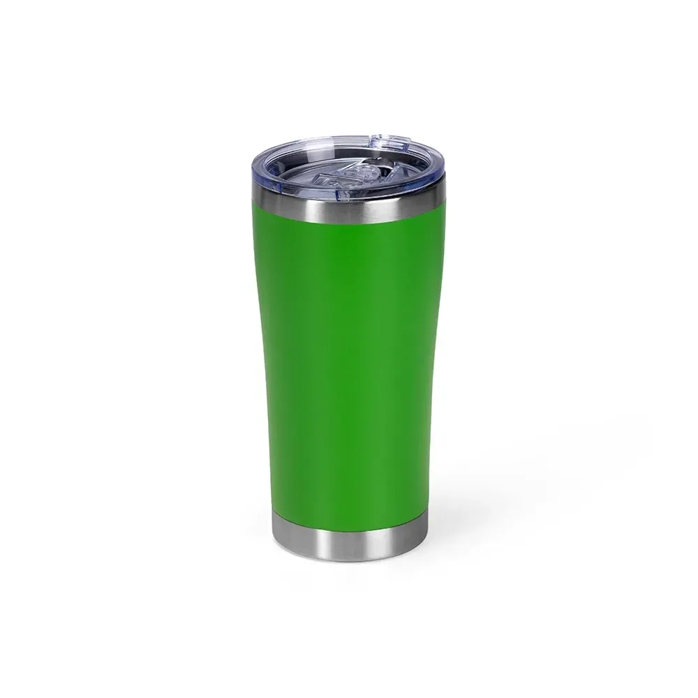 Copo Térmico Inox 550ml verde