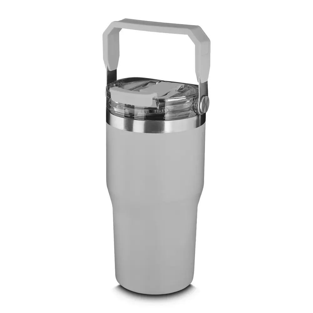 Copo Térmico Inox 650ml cinza