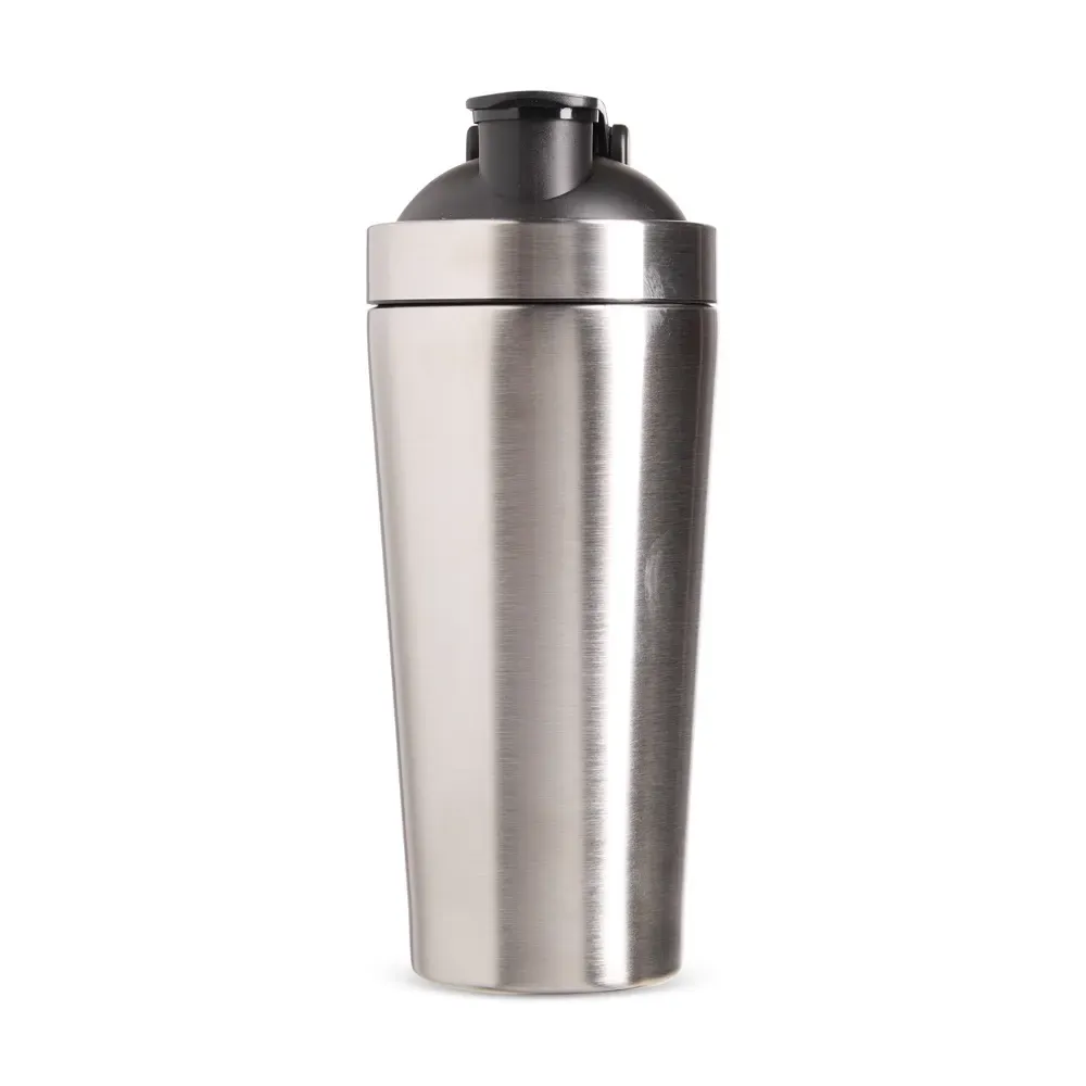Coqueteleira inox personalizada 900ml, cor inox