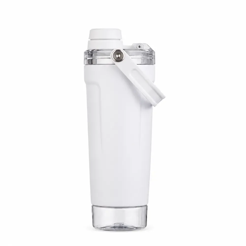 Coqueteleira térmica personalizada 650ml, cor branco